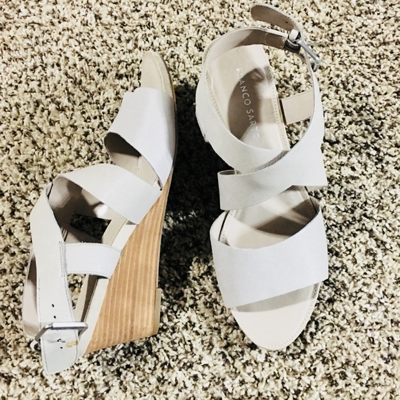 Franco Sarto Shoes - Franco Sarto Strappy Low Wedge Sandal